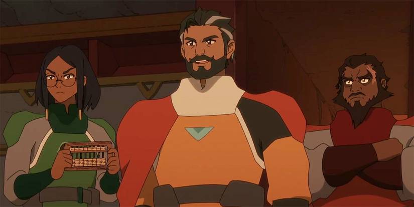 Captain Karthik with the Order of the White Lotus in Avatar: Seven Havens