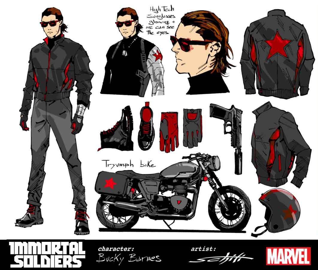 bucky-barnes-immortal-soldier-design-left-half Marvel Officially Redesigns the Winter Soldier