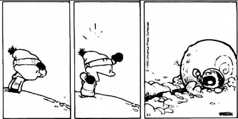 Calvin and Hobbes Snowball
