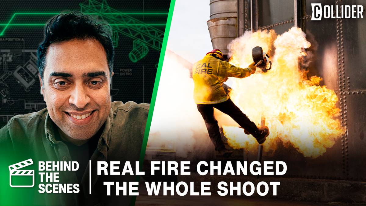 Fire Country: They Burned a Building to Keep Fire Practical | Collider BTS