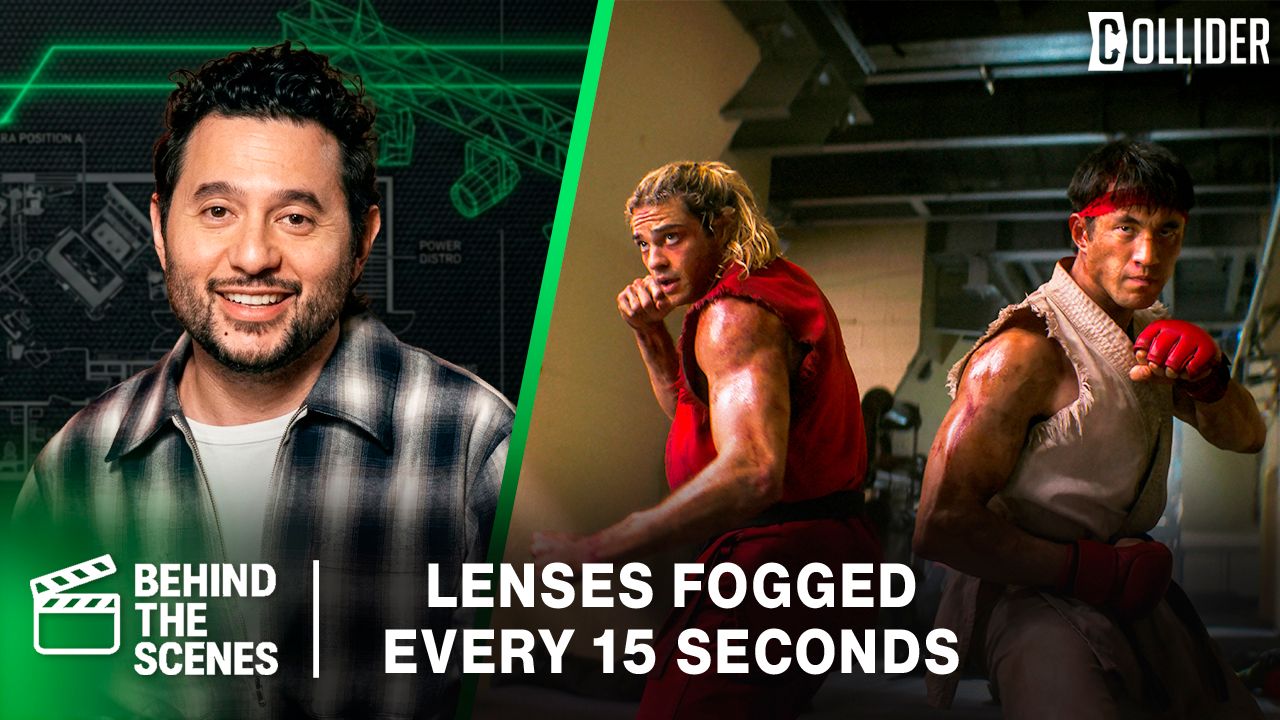 Street Fighter: Ryu and Ken's Fight Flooded the Set | Collider BTS image
