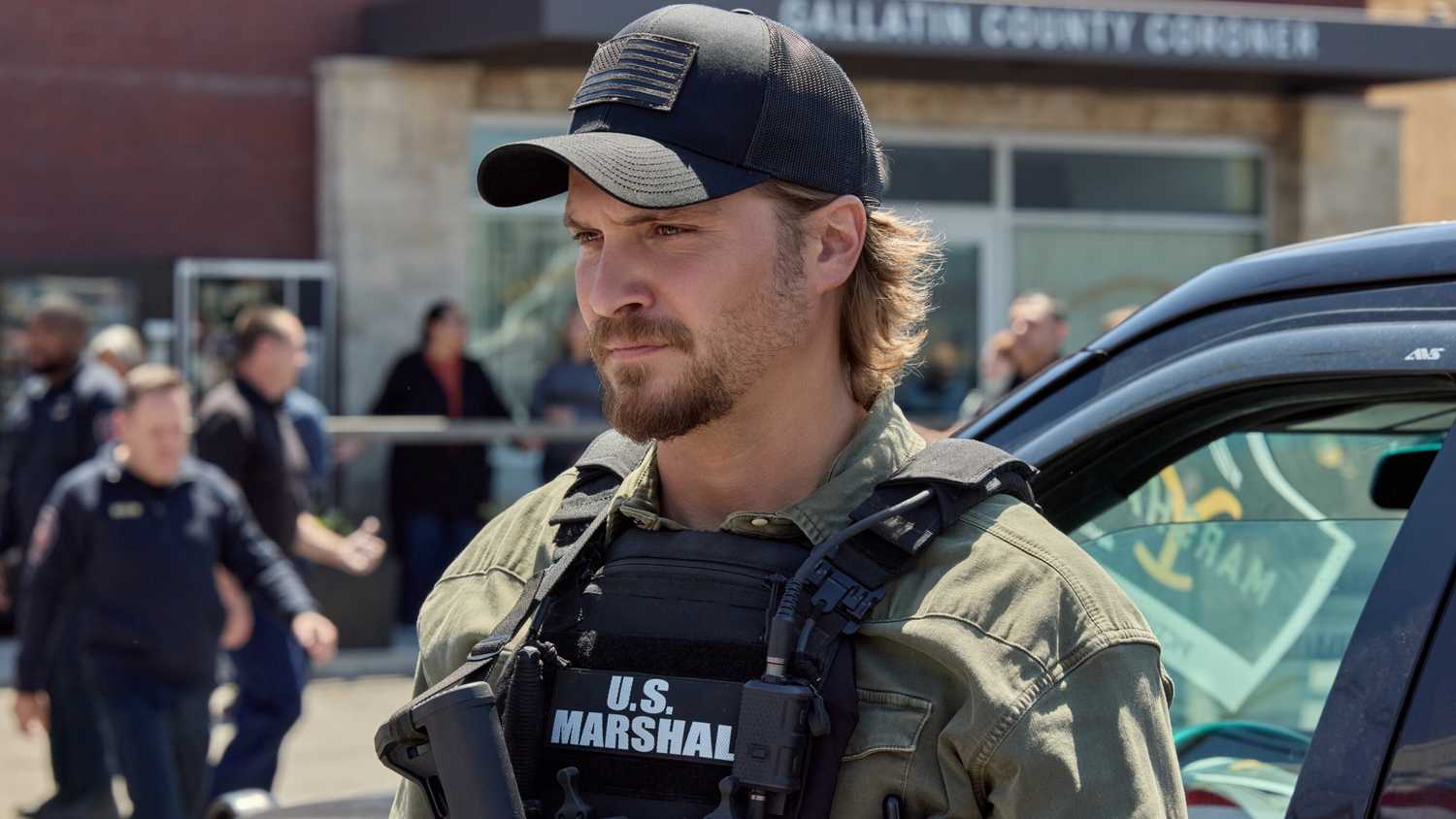 "End of Watch" - Coverage of the CBS Original Series MARSHALS, season 2, scheduled to air on the CBS Television Network and streaming on Paramount+. Pictured: L