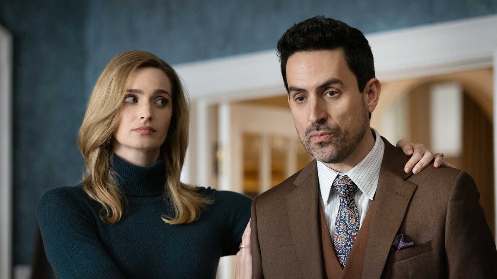 “Baby Vampire” - CBS Original Series Eternally Yours, scheduled to air on XXX (airdate & time from storyline) Pictured (L-R): Allegra Edwards as Liz and Ed Weeks as Charles. Photo: Jan Thijs/CBS ©2026 CBS Broadcasting, Inc. All Rights Reserved.