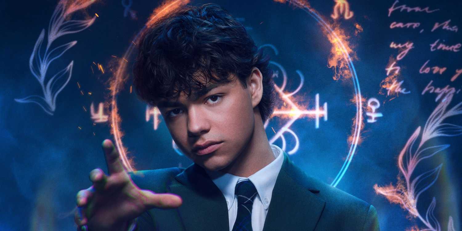 Malachi Barton as Jake in poster artwork for Coven Academy
