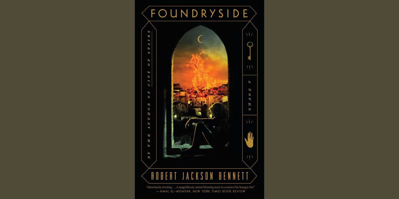 Cover of 'Foundryside' by Robert Jackson Bennett