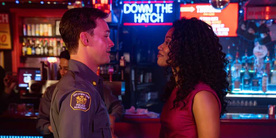 dexter-resurrection-season-2-episode-L-R: Jack Alcott as Harrison Morgan and Nona Parker Johnson as Fiona in Dexter: Resurrection, episode 1, season 2, streaming on Paramount+, 2026. Photo Credit: Matt Infante/Paramount+.