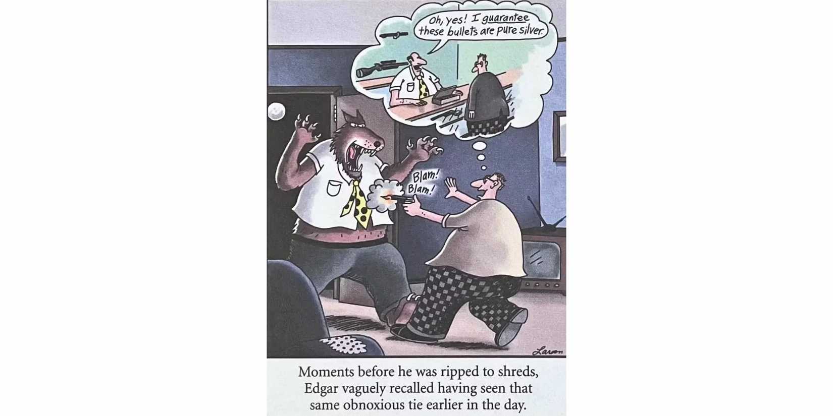Far Side Werewolf