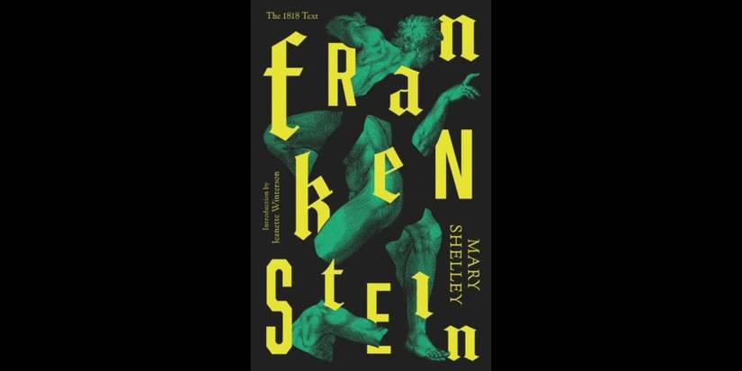 Book cover of Mary Shelley's 'Frankenstein'