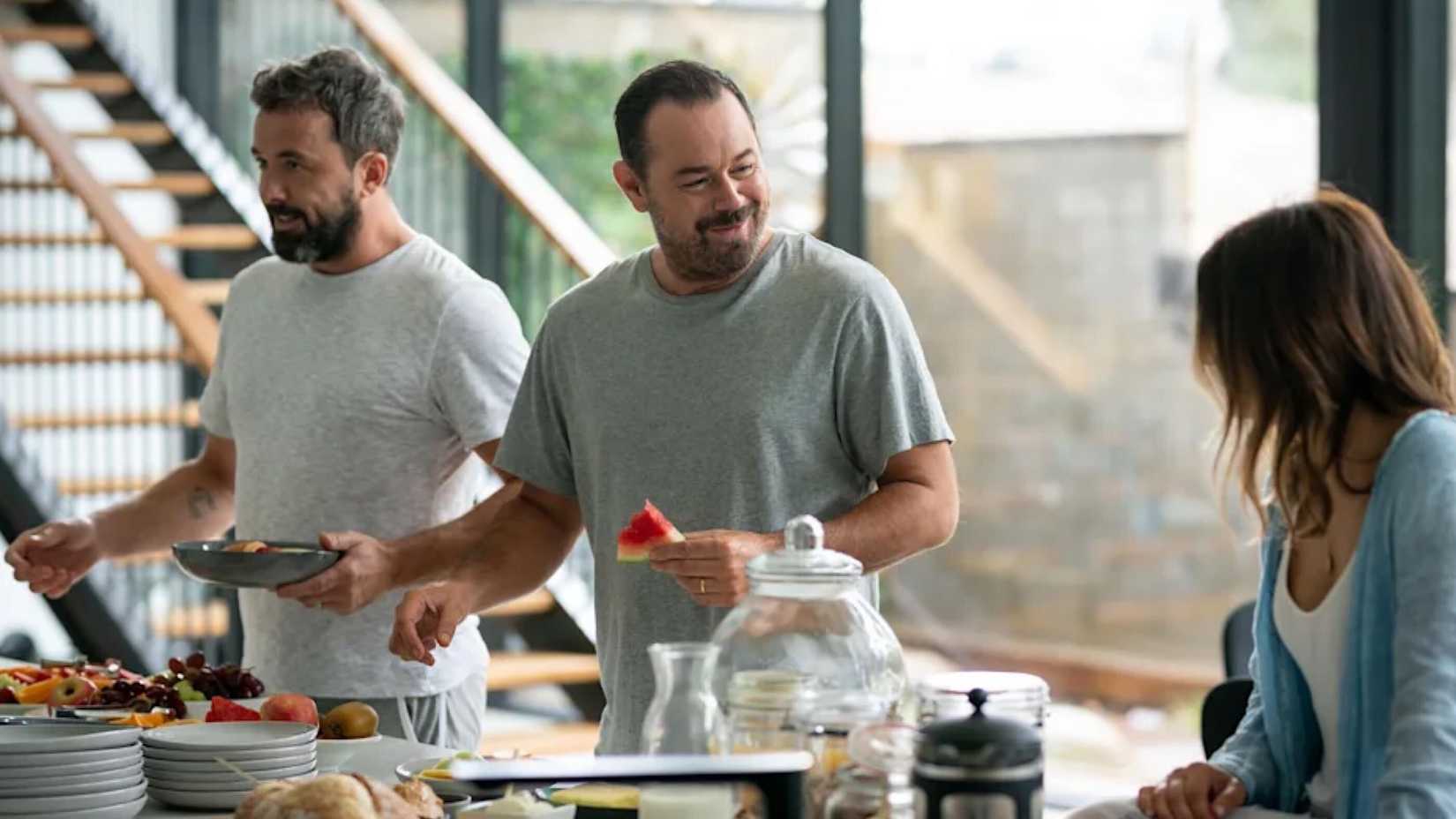 Darren McMullen and Danny Dyer in Heat.