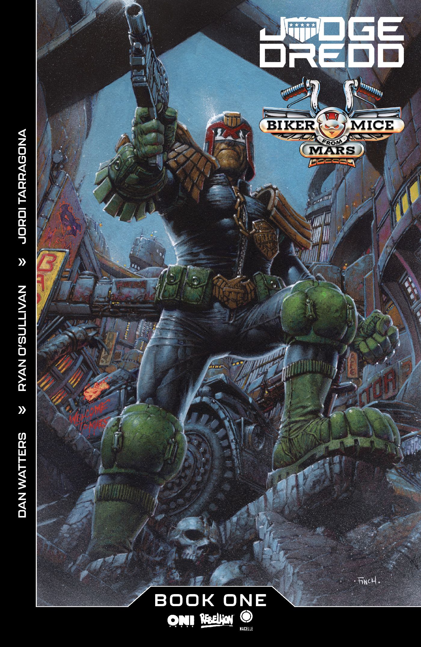 judge-dredd-biker-mice-from-mars-1-cover-a-finch-1 Biker Mice From Mars and Judge Dredd Officially Rev Their Engines in a Sneak Peek of Their First Crossover [Exclusive]