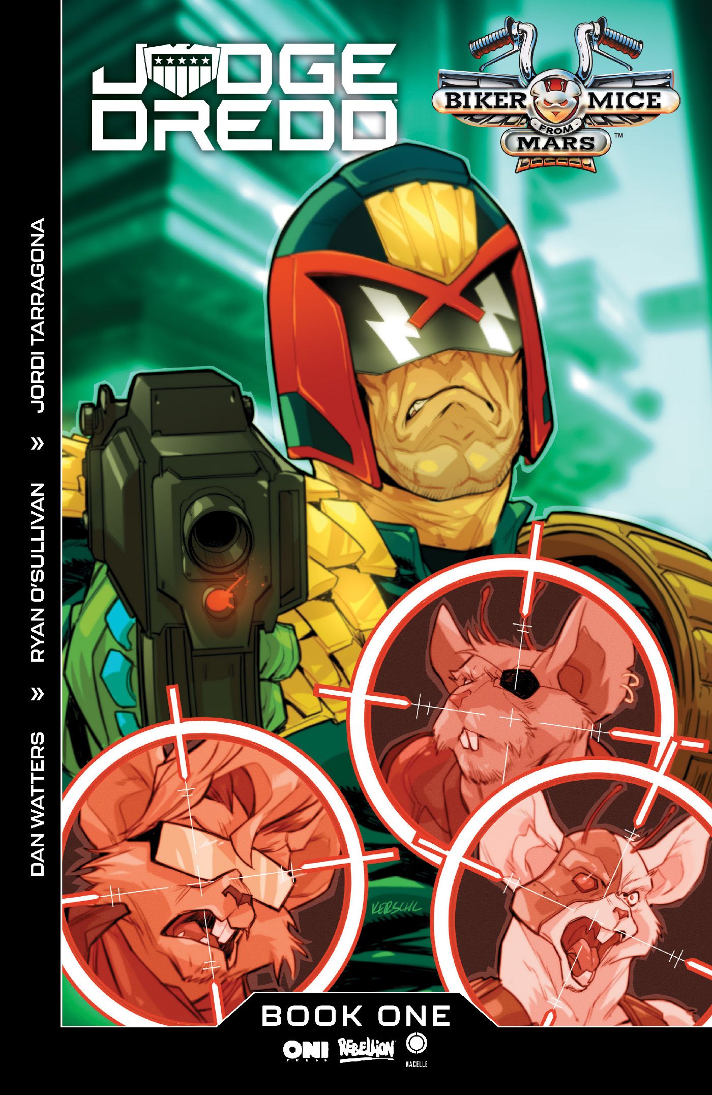 judge-dredd-biker-mice-from-mars-1-cover-b-kerschl-1 Biker Mice From Mars and Judge Dredd Officially Rev Their Engines in a Sneak Peek of Their First Crossover [Exclusive]