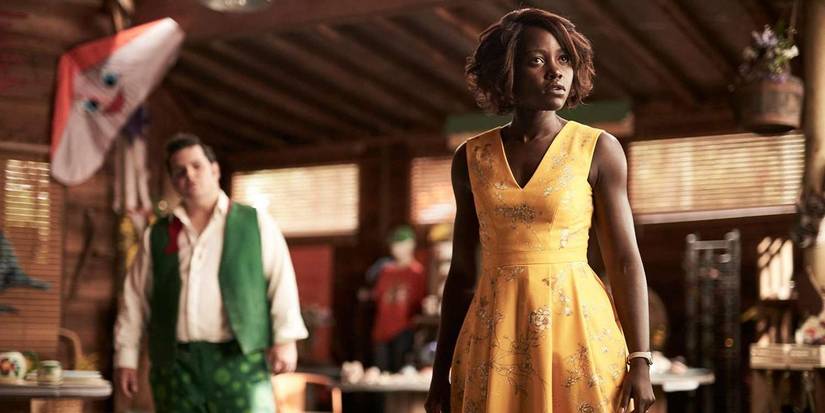 Josh Gad and Lupita Nyong'o in 'Little Monsters'