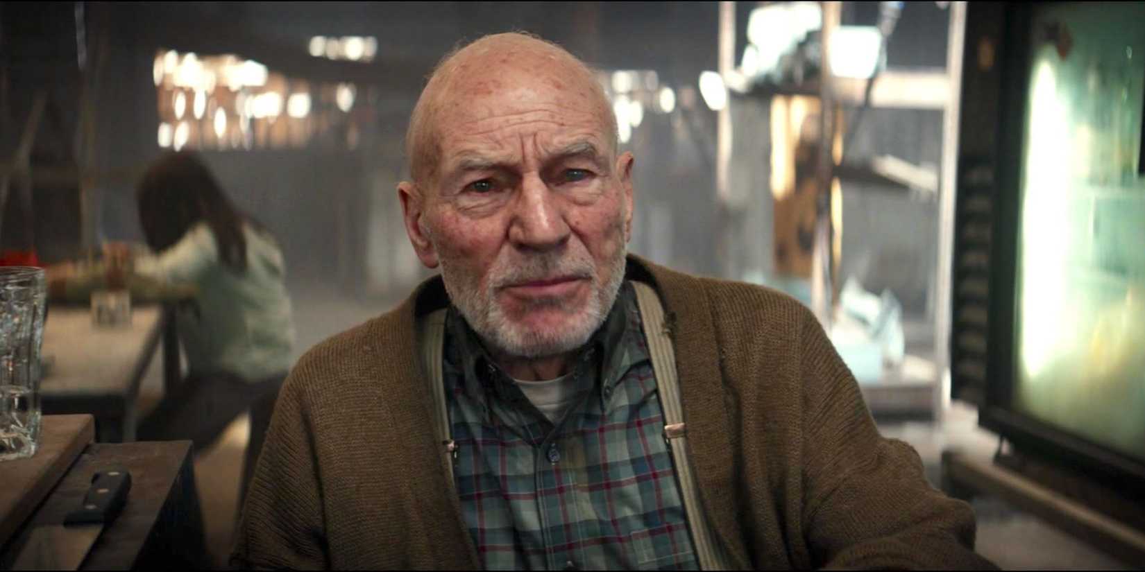 Sir Patrick Stewart as Charles Xavier in 'Logan'