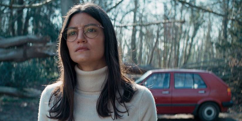 Lucie Boujenah as Camille in the Netflix series 'Marianne'