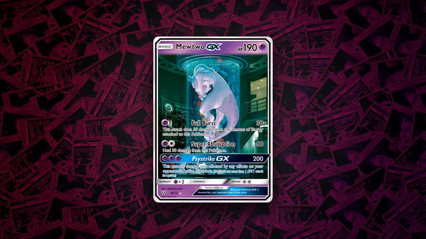 Mewtwo GX Shining Rare Shining Legends Screenshot