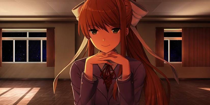 Monika in 'Doki Doki Literature Club'