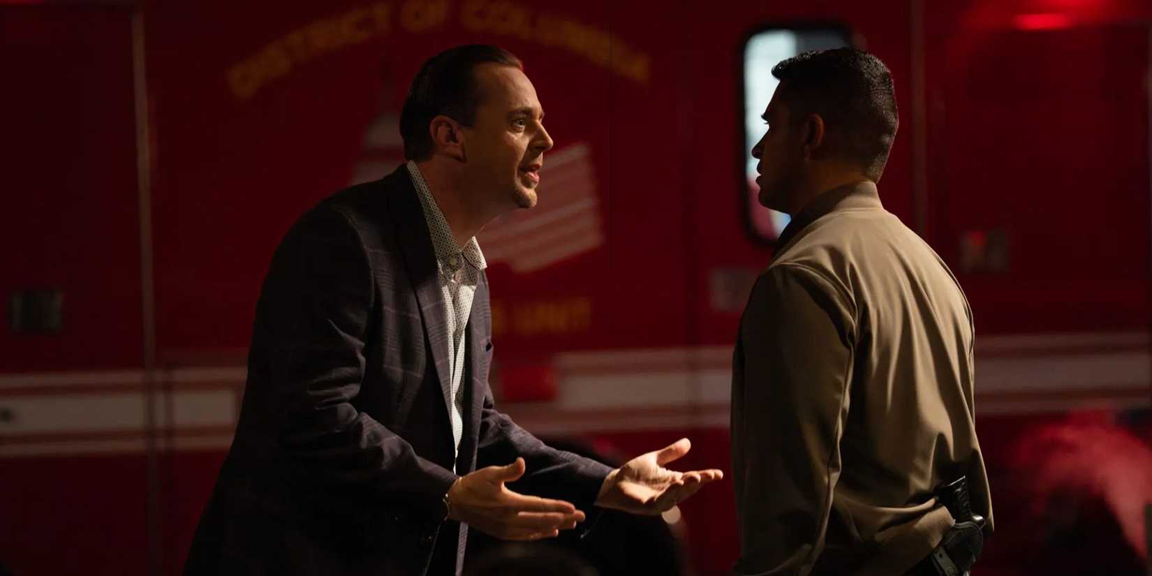 Wilmer Valderrama and Sean Murray in NCIS Season 24