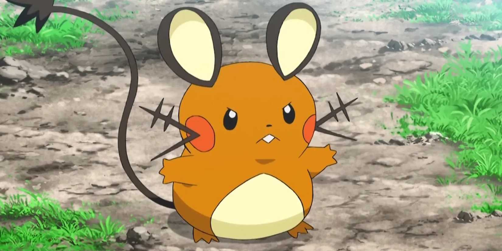Dedenne is ready to fight
