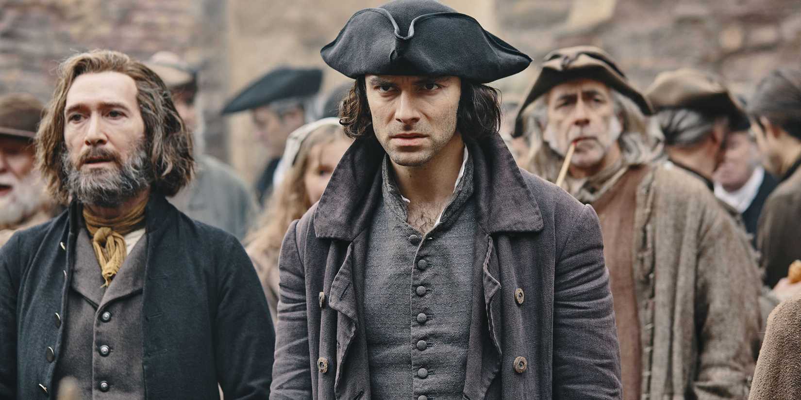 Aidan Turner as Ross Poldark in Poldark.