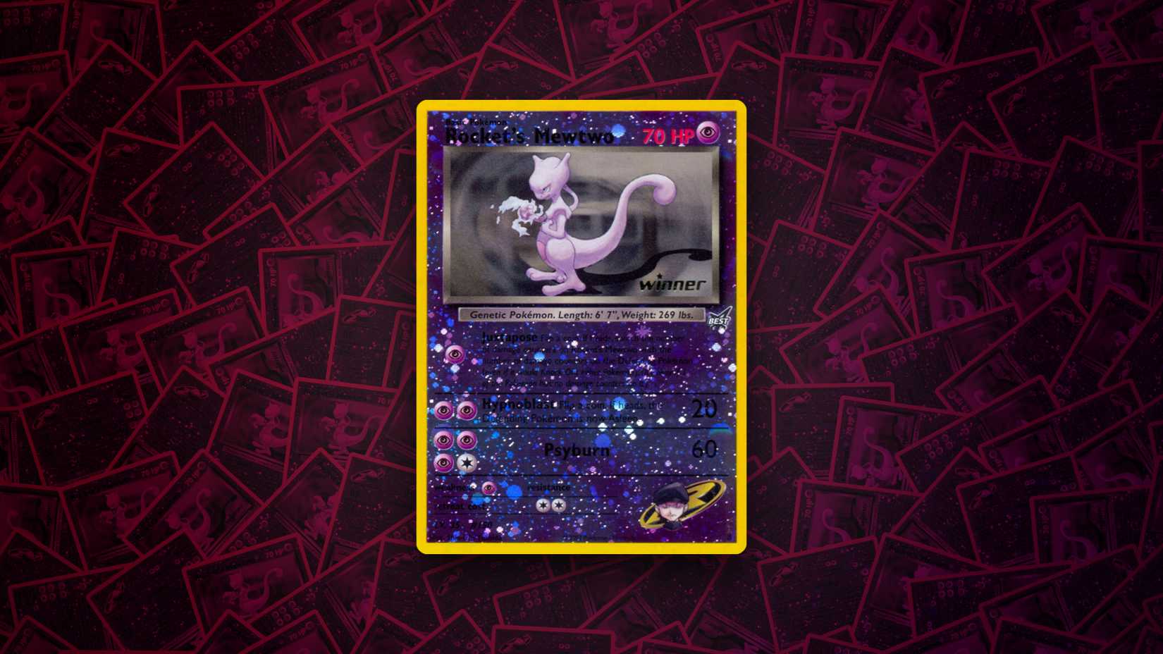 Reverse Holo Rocket's Mewtwo Winner Best-of Promo Screenshot