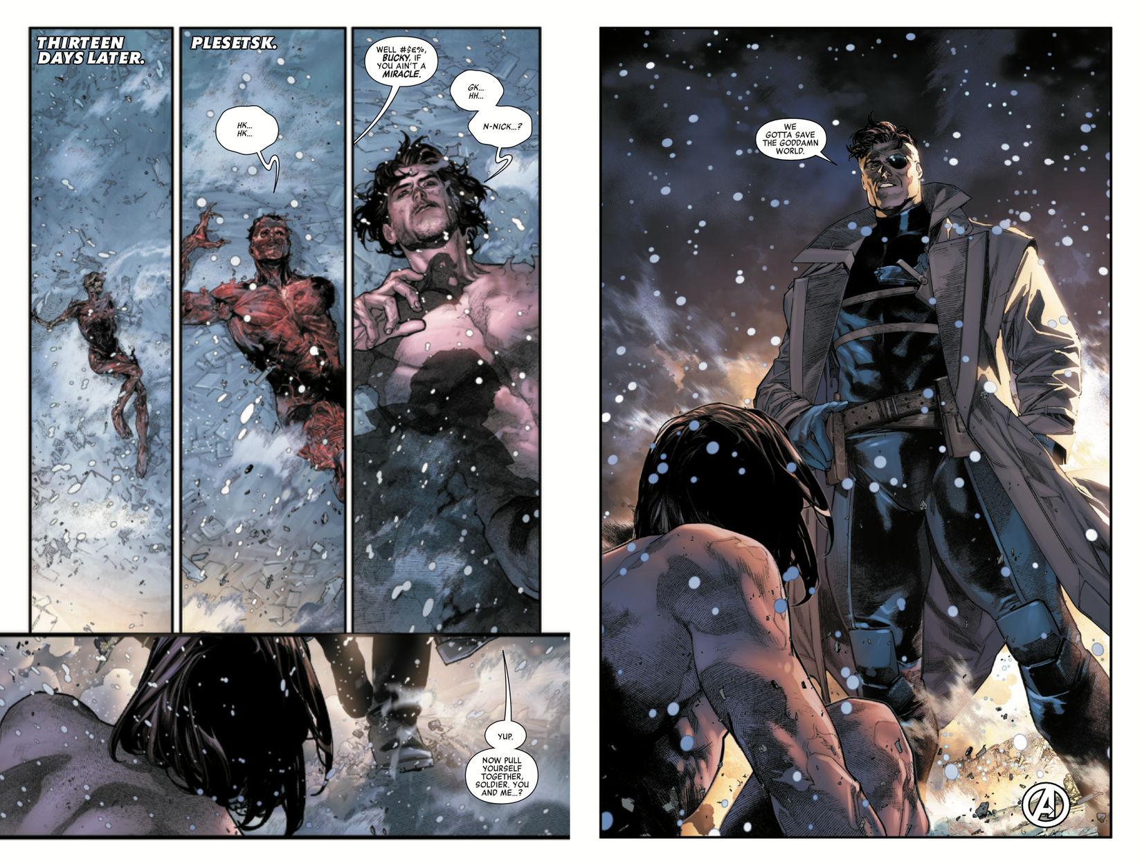 Bucky Barnes Returns in Avengers: Armageddon #5