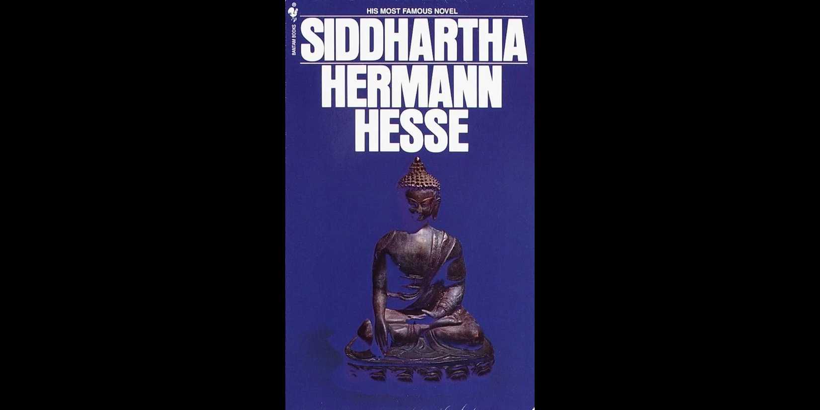 The cover of 'Siddhartha' by Hermann Hesse.