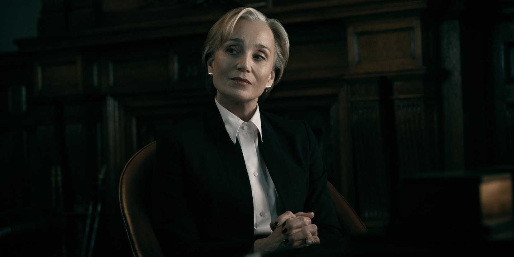 Kristin Scott Thomas as Diana Taverner in Season 6 of 'Slow Horses.'