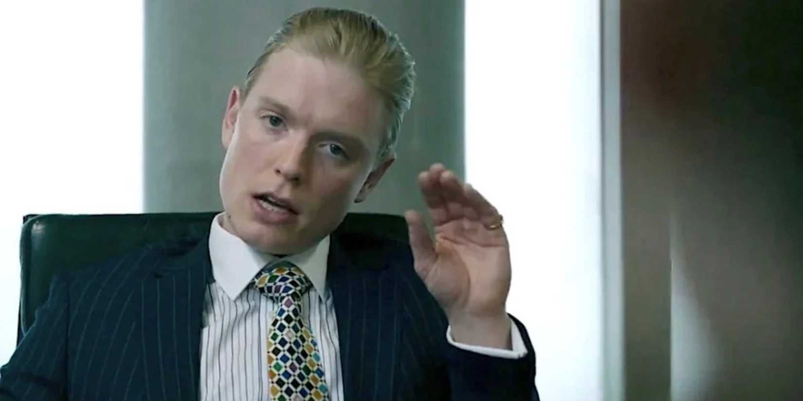 Freddie Fox as James "Spider" Webb in 'Slow Horses.'