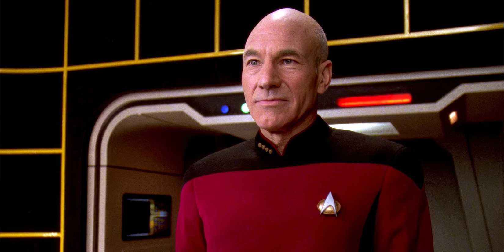 Sir Patrick Stewart as Jean-Luc Picard in 'Star Trek: The Next Generation'