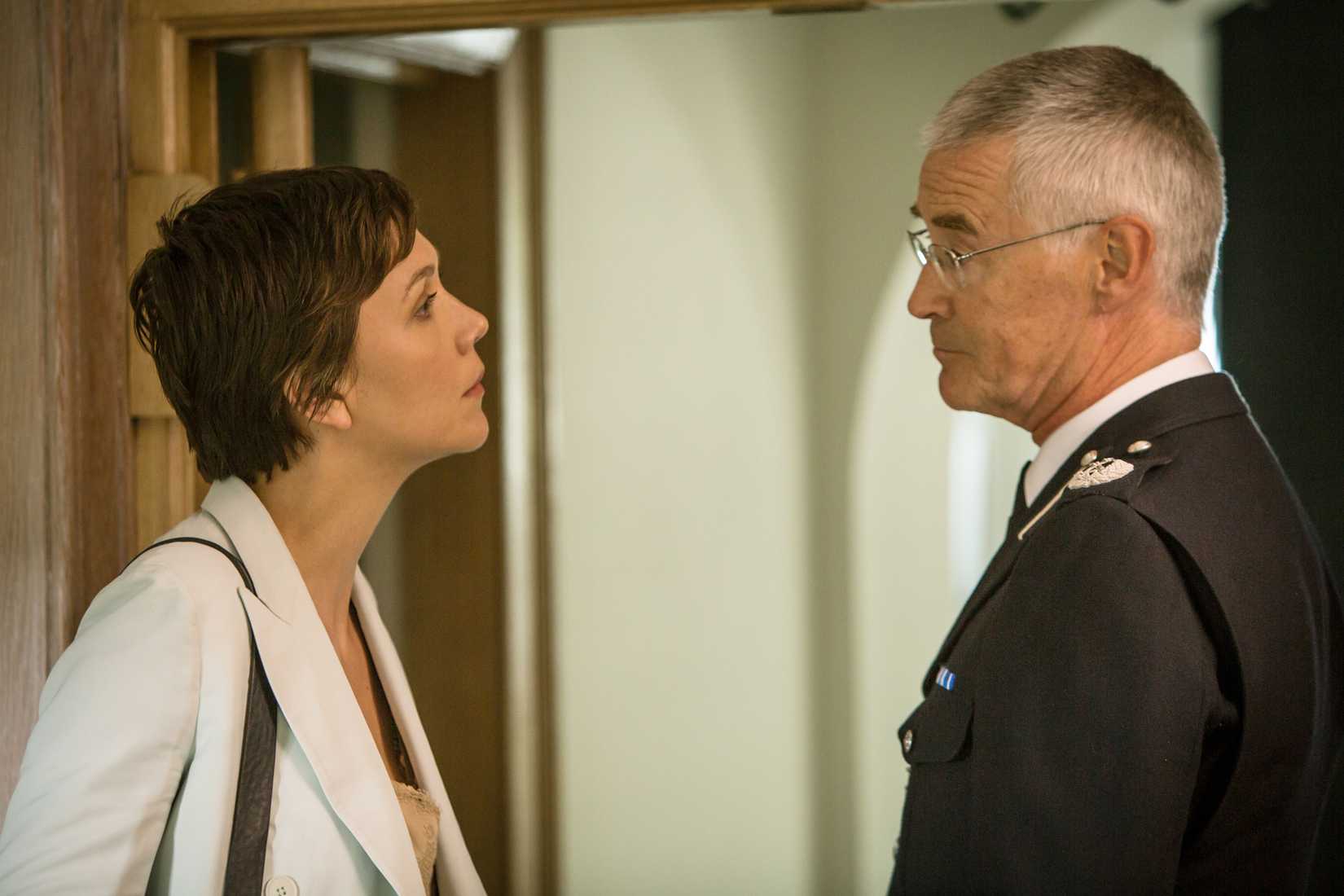 Maggie Gyllenhaal and Rupert Frazer in The Honorable Woman