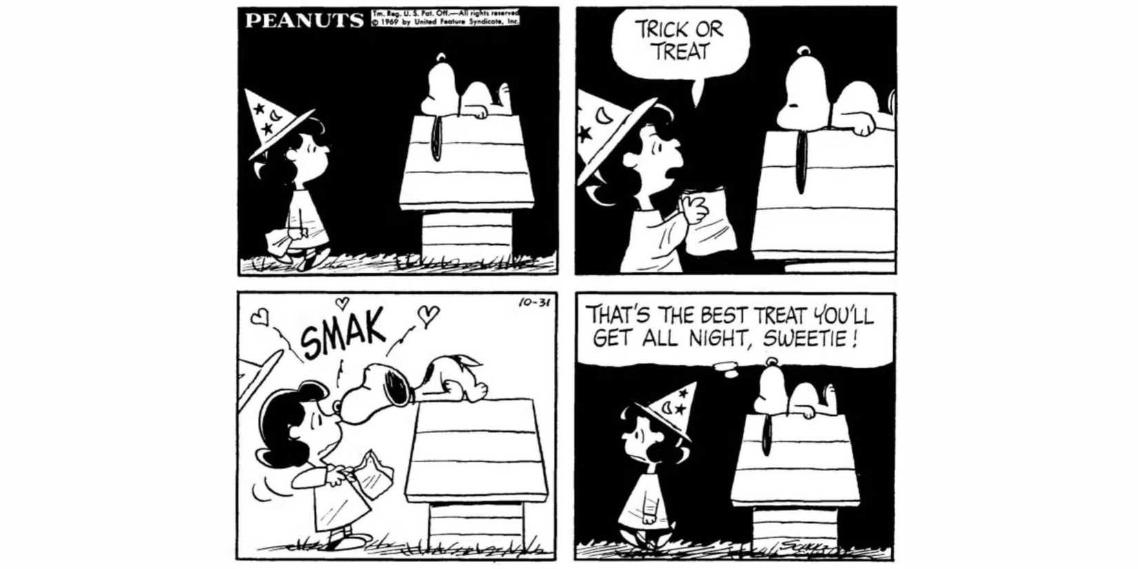 That's the Best Treat Lucy Will Get All Night
