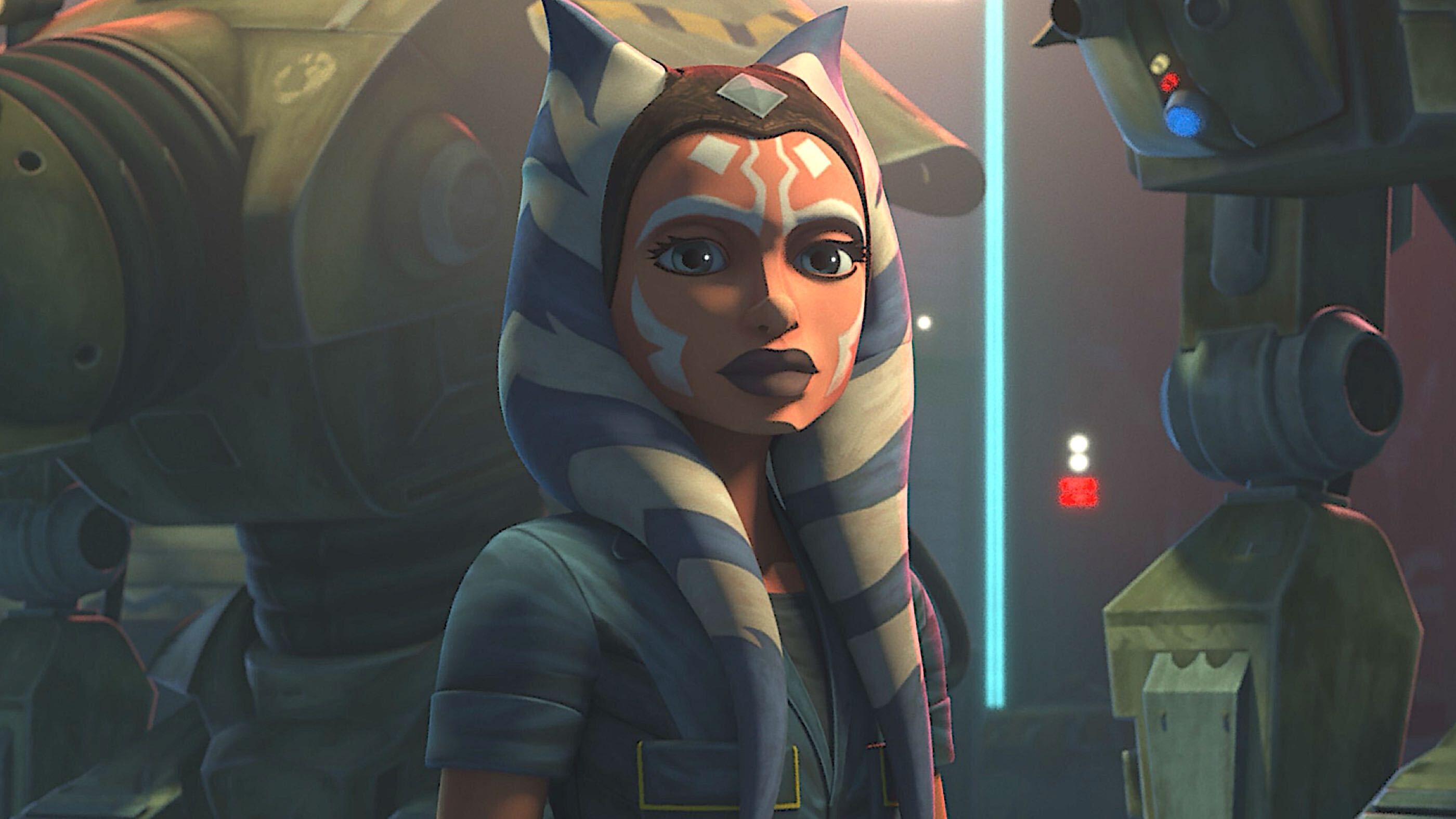 Ahsoka in The Clone Wars.