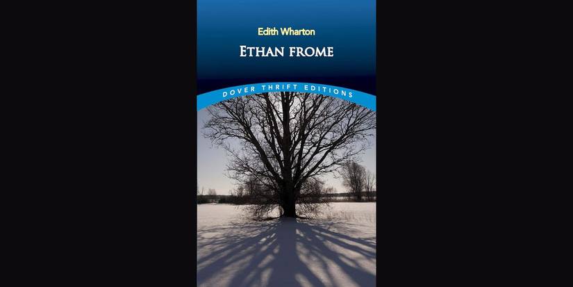 'Ethan Frome' by Edith Wharton book cover.