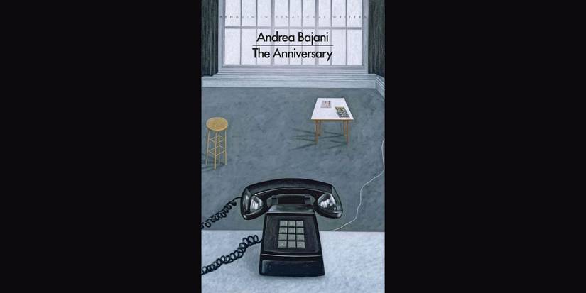 'The Anniversary' by Andrea Bajani (2025) book cover.