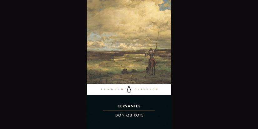 'Don Quixote' by Cervantes book cover.