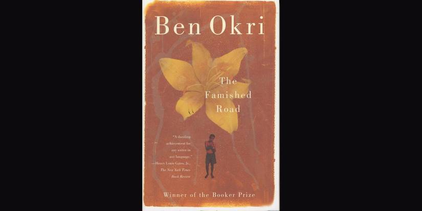 'The Famished Road' by Ben Okri book cover.