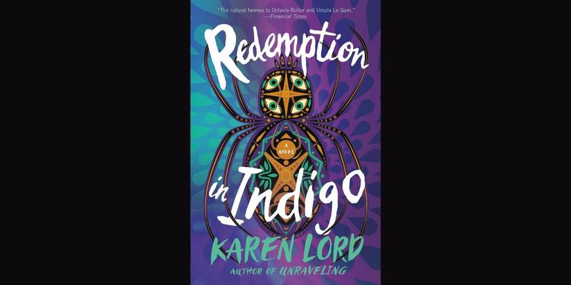 'Redemption in Indigo' by Karen Lord book cover.