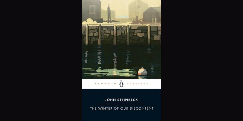 'The Winter of Our Discontent' by John Steinbeck book cover.