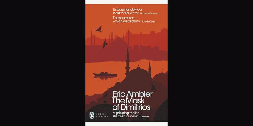 'The Mask of Dimitrios' by Eric Ambler book cover.