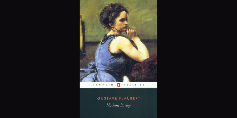 Madame Bovary by Gustave Flaubert book cover.
