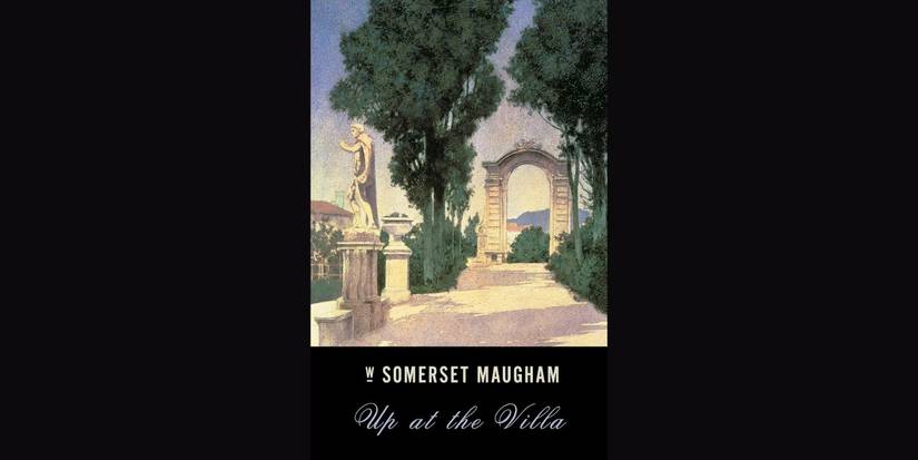 'Up at the Villa' by W. Somerset Maugham book cover.