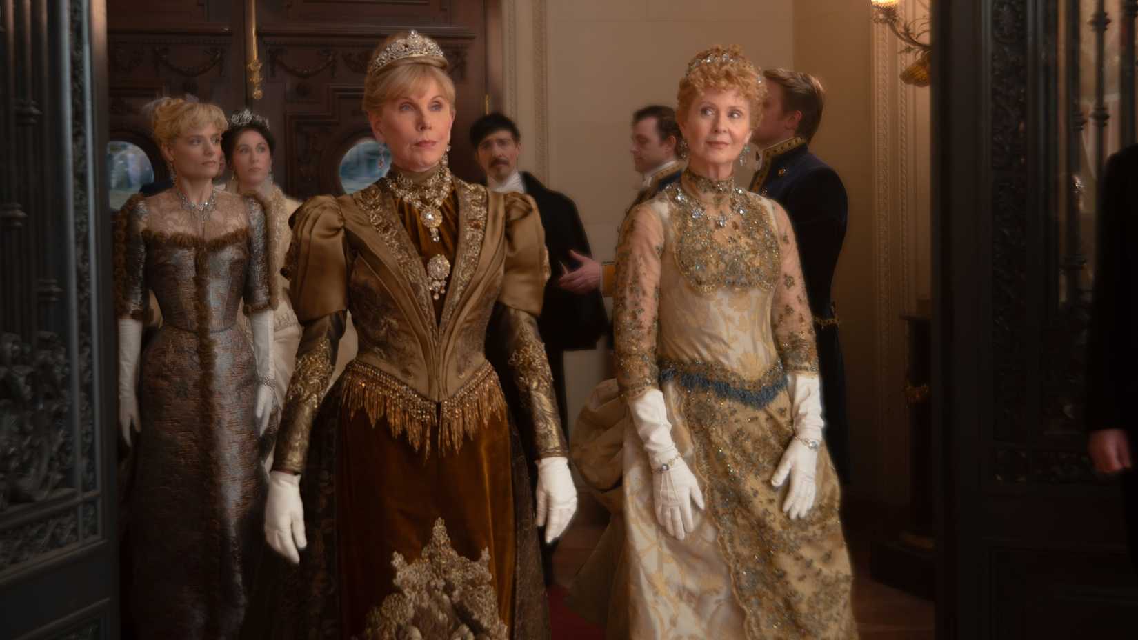 Christine Baranski and Cynthia Nixon in The Gilded Age Season 4
