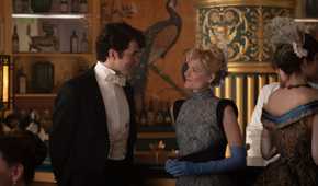 Harry Richardson and Louisa Jacobson in The Gilded Age Season 4