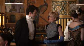 Harry Richardson and Louisa Jacobson in The Gilded Age Season 4