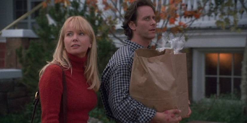 Rebecca De Mornay and Steven Weber in 'The Shining' miniseries