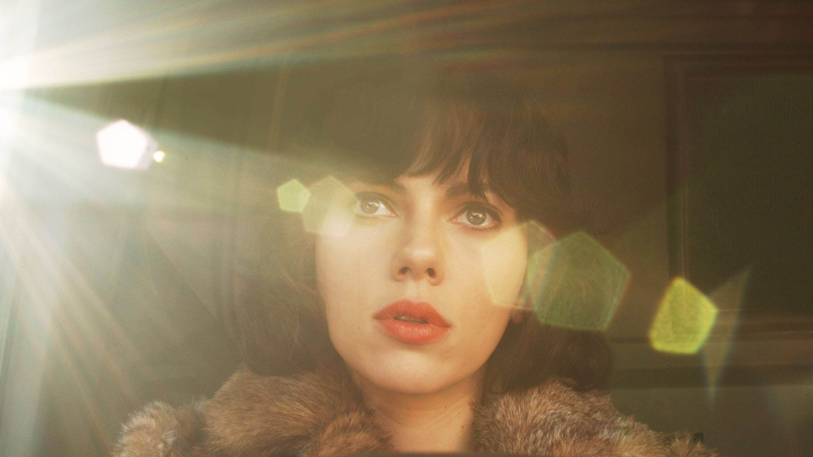 Scarlett Johansson as the Female in Under the Skin.