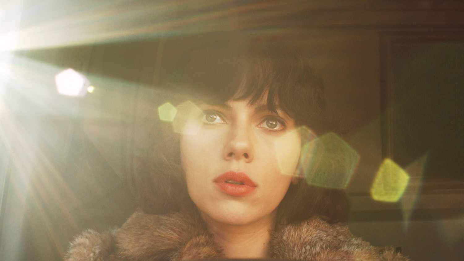 Scarlett Johansson as the Female in Under the Skin.