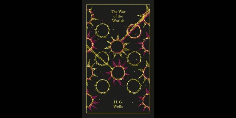 Book cover of H.G. Wells' 'The War of the Worlds'