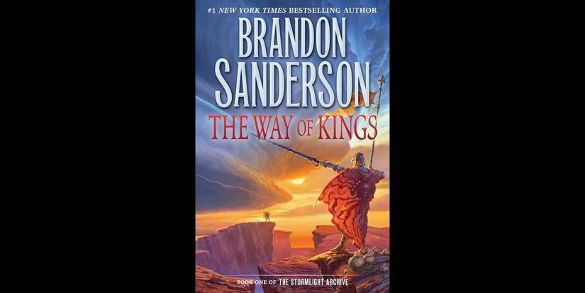 Book cover of Brandon Sanderson's 'The Way of Kings'