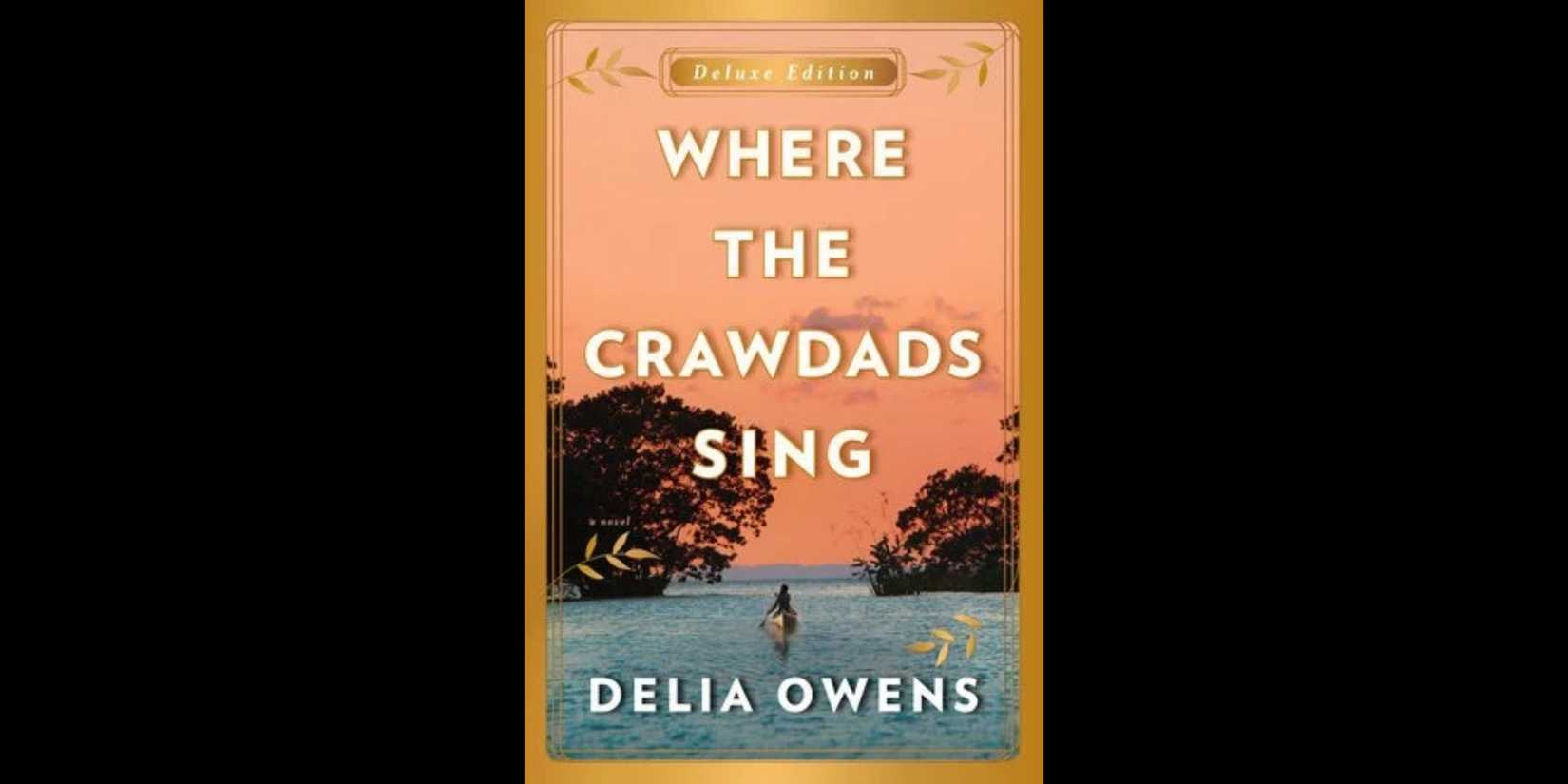The book cover for 'Where the Crawdads Sing' by Delia Owens.